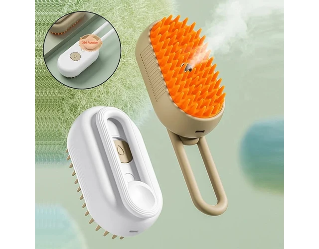 ✅Cepillo para mascotas con Humidificador™