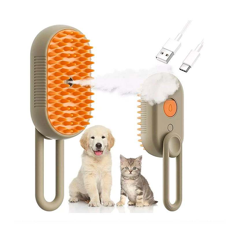 ✅Cepillo para mascotas con Humidificador™